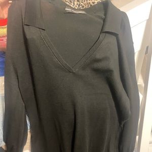 Black size large sweater dress